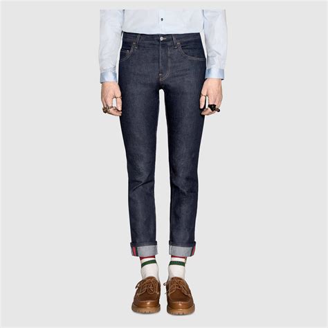 gucci jeans hem stitch|gucci jeans sale.